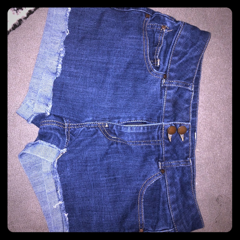 Dark blue shorts